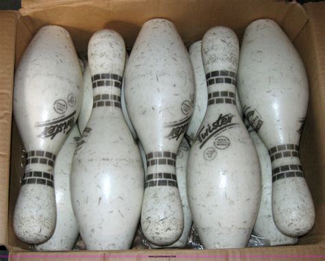 Despite their sturdiness, the constant impact of heavy bowling balls can cause the pins to wear out over time. . Used bowling pins